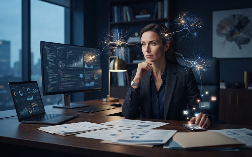Sobrecarga cognitiva e estresse em contexto profissional